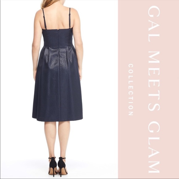 Gal Meets Glam Lucille Starry Night Fit&Flare - Picture 2 of 4